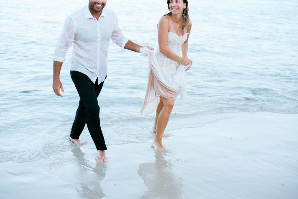 Trash the dress photoshoot