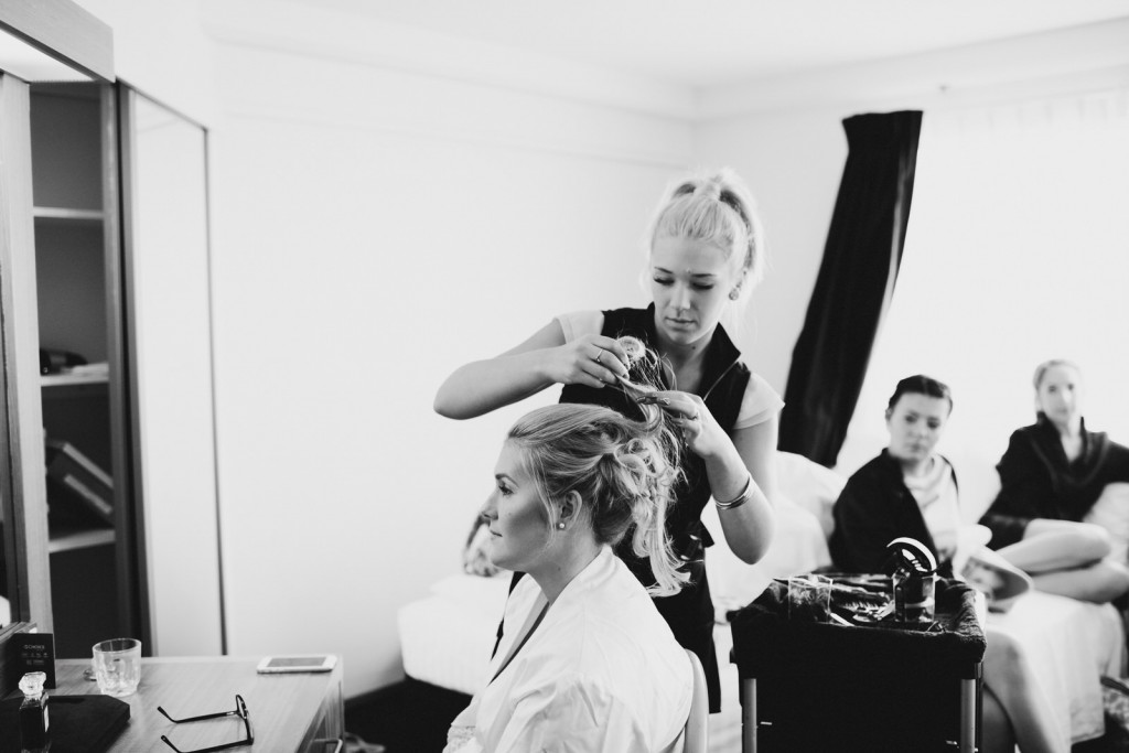 Down South Bunbury Margaret River Wedding Engagement Photography and Videography Bridal Prep Hair Styling