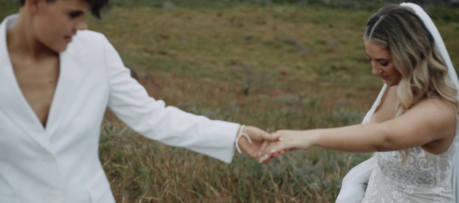 Jesse and Renae’s Parry Beach Breaks wedding videography Denmark WA”