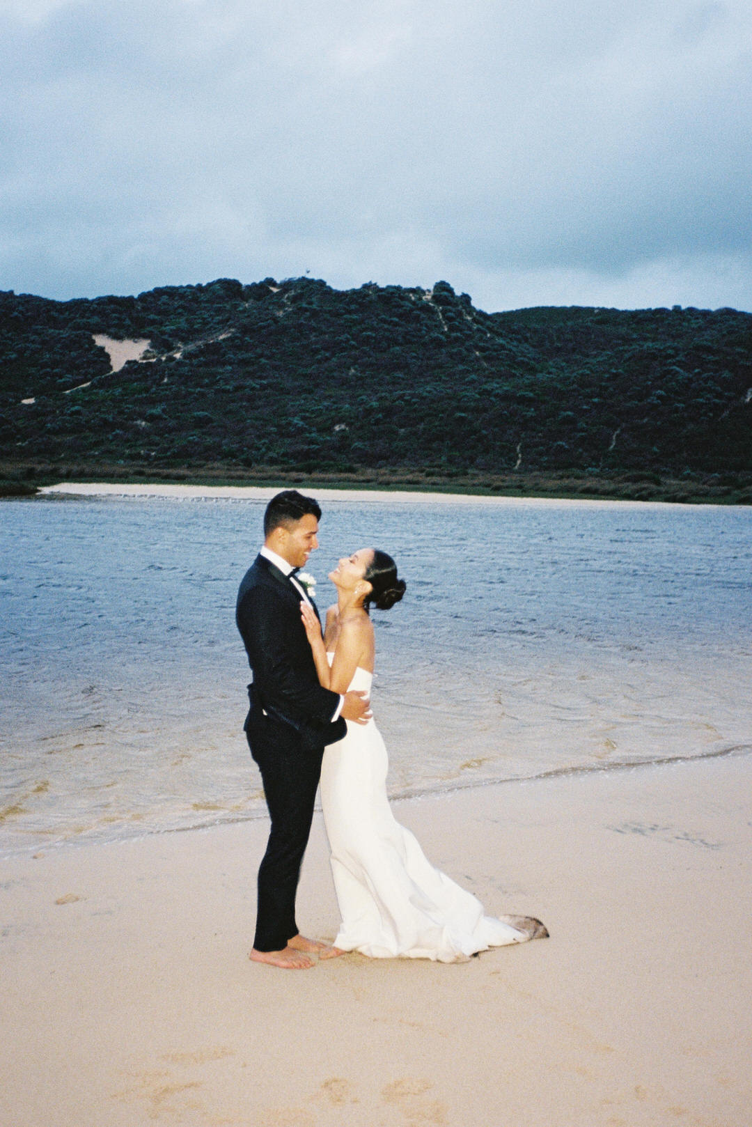 Analogue film wedding photography from Amelia and Brandon’s Margaret River elopement