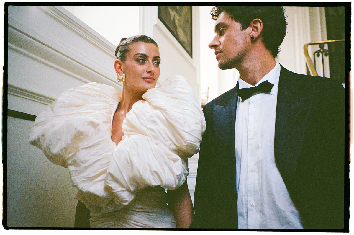 Villa Astor wedding photography with soft Sorrento light on 35mm film