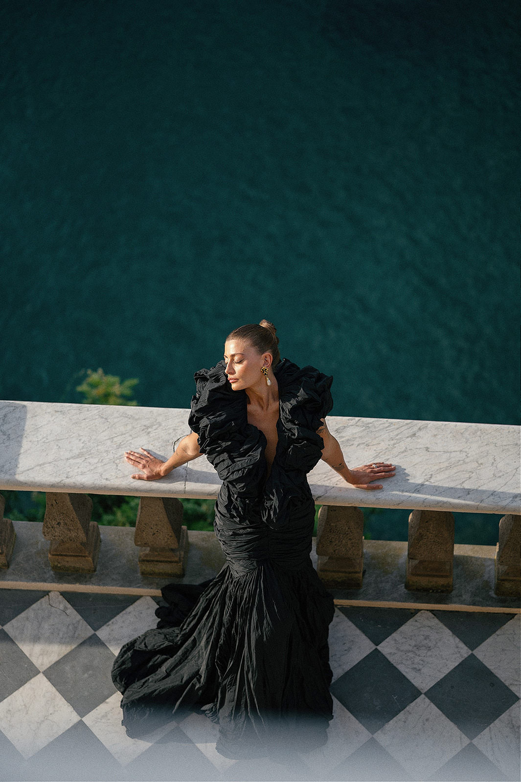 Villa Astor editorial wedding fashion captured with natural light