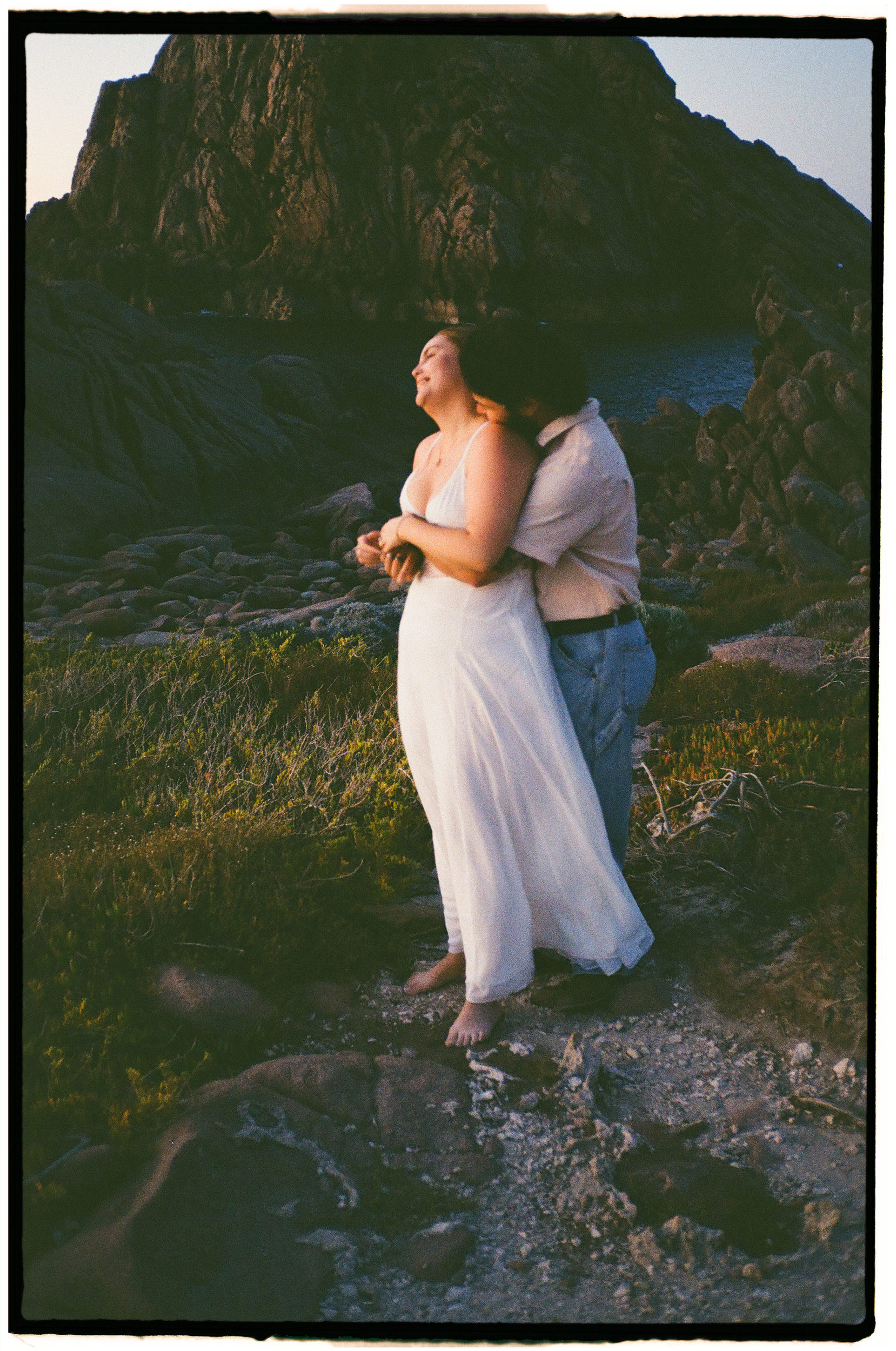 35mm film proposal photography in Dunsborough Western Australia